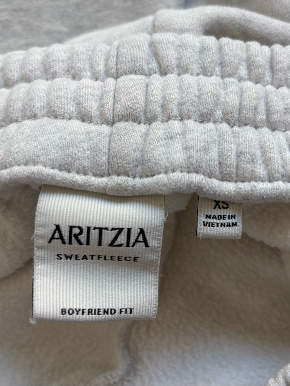 Aritzia Cozy Sweatfleece Boyfriend Set Sweatshirt Sweatpants Pink XS - Picture 15 of 16